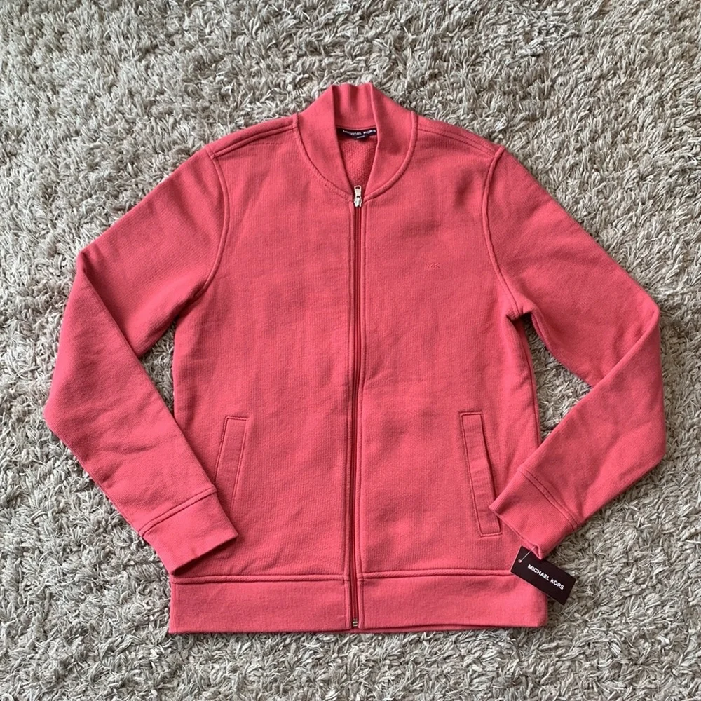 MICHAEL KORS Zip Up Sweatshirt - Picture 1 of 14